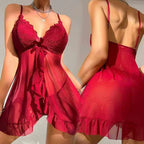 Front Frill Sexy Nighty